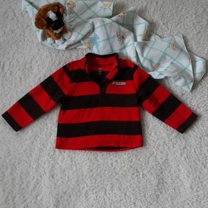 Carter's Boys Red and Brown Long Sleeved Sweatshirt Size 18M